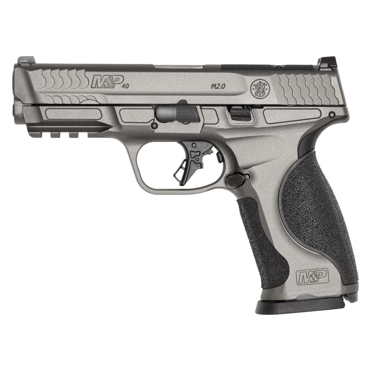 S&W M&P 40 M2.0 Metal Optic Ready Handgun .40 S&W 10rd Magazines(2) 4.22" Barrel No Safety Gray Finish