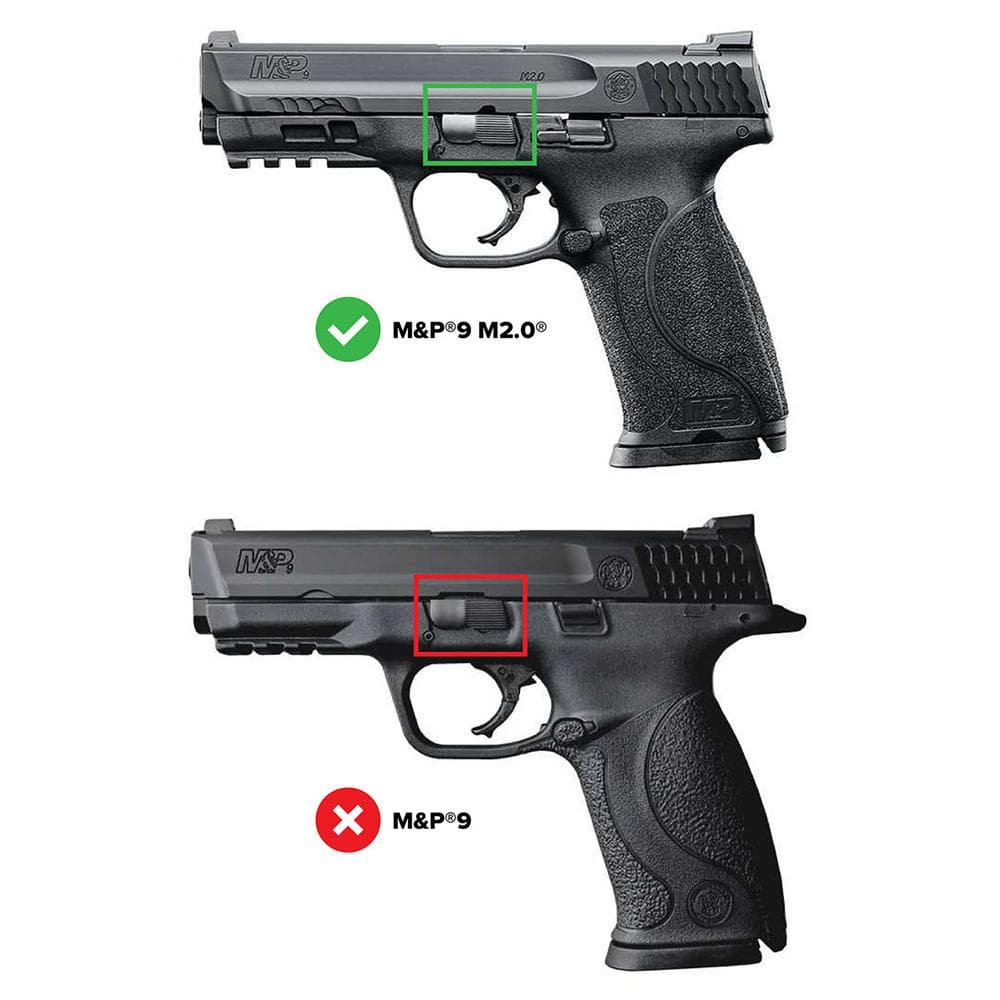 Smith & Wesson Optic Ready Handgun Slide for M&P9 M2.0 with 5" Barrel Black