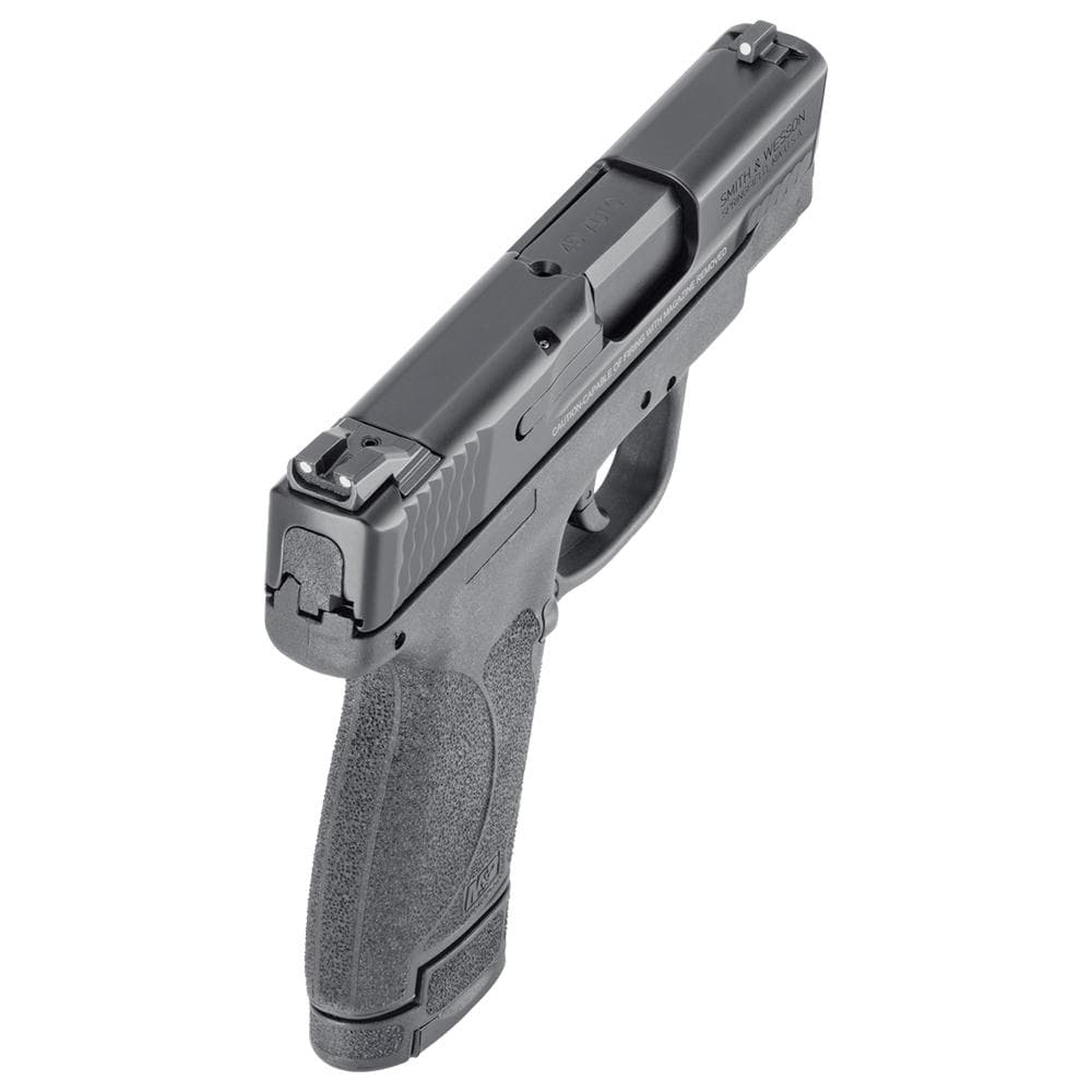 Smith & Wesson M&P 45 Shield M2.0 Handgun .45 ACP 7rd Magazine 3.3" Barrel Black No Thumb Safety