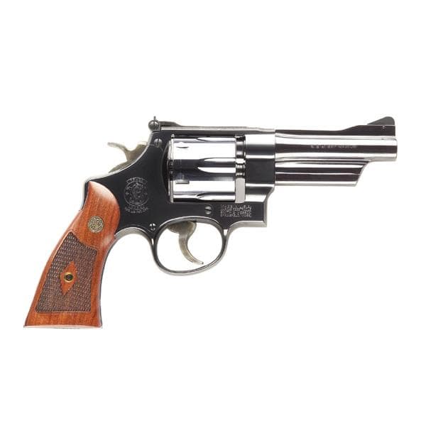 Smith & Wesson N Frame Model 27 Handgun .357 Mag 6rd Capacity 4" Barrel Wood Grips