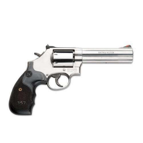 S&W 3-5-7 Magnum Series 686 Plus Handgun .357 Mag 7rd Capacity 5" Barrel Stainless Finish