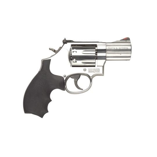 Smith & Wesson L-Frame Model 686 Plus Handgun .357 Mag 7rd Capacity 2.5" Barrel Silver with Black Grip