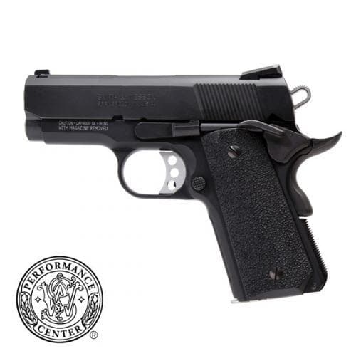 S&W PC Pro Series SW1911 Subcompact Handgun 9mm Luger 8rd Magazine 3" Barrel