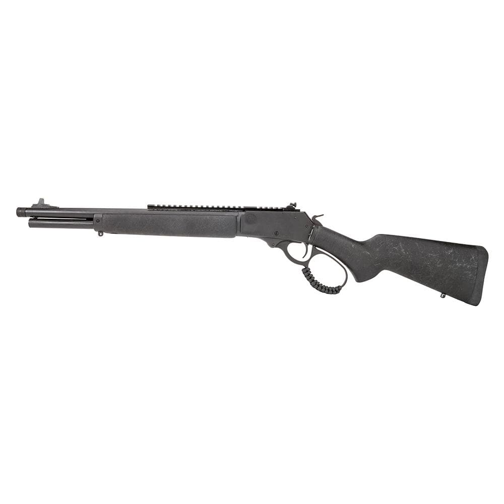 Rossi R95 Trapper Triple Black Lever Action Rifle .357 Mag/.38 Spl 8rd Capacity 16.5" Threaded Barrel Black Wood Stock