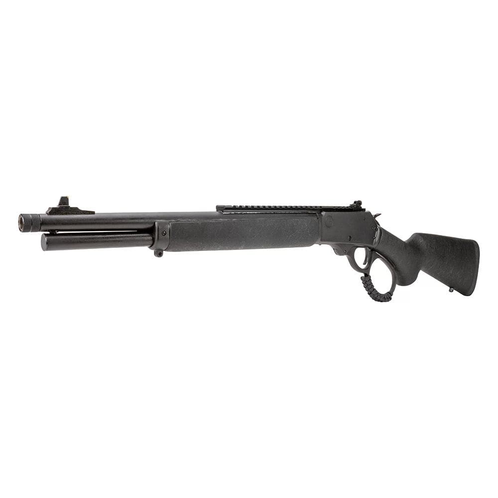 Rossi R95 Trapper Triple Black Lever Action Rifle 444 Marlin 5rd Capacity 16.5" Threaded Barrel Black Wood Stock
