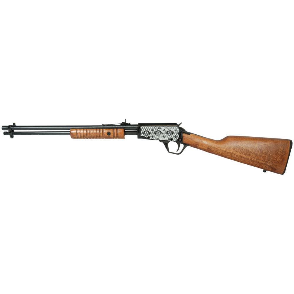 Rossi Gallery Pump Rifle .22 LR 15rd Capacity 18" Barrel Wood Stock Snakeskin Engraving