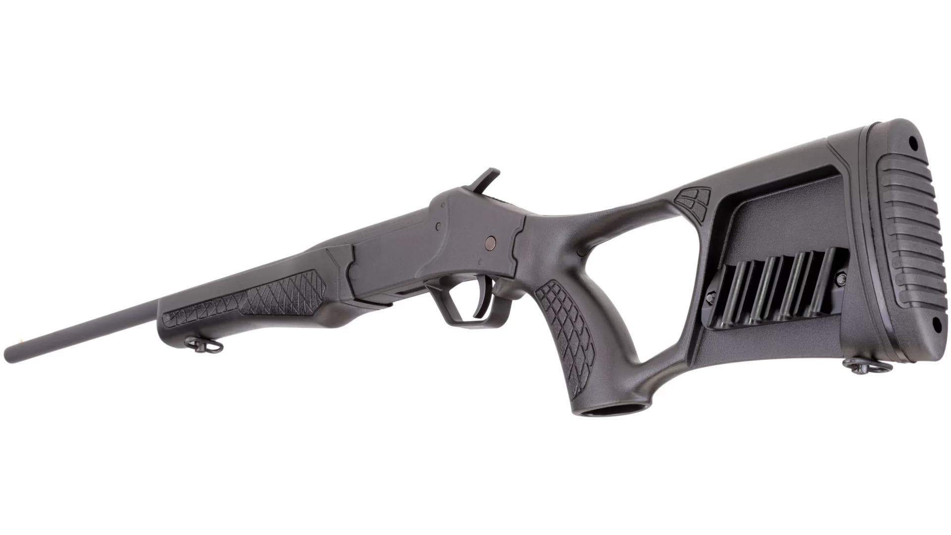 Rossi Poly Tuffy Single Shot Shotgun .410 1rd Capacity 18.5 Barrel Black Poly Stock