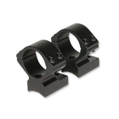Talley Lightweight Alloy Scope Mounts - Black Anodized 1" - Medium Savage w/Accutrigger Stevens 200 Stiller Predator Thompson Center Venture Rug