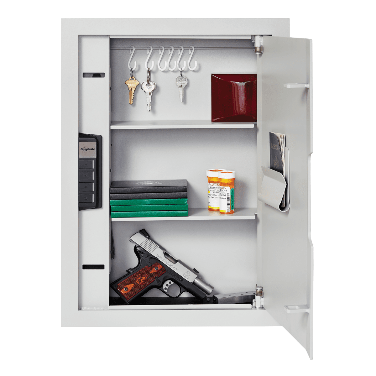 SnapSafe In-Wall Safes Electronic In Wall