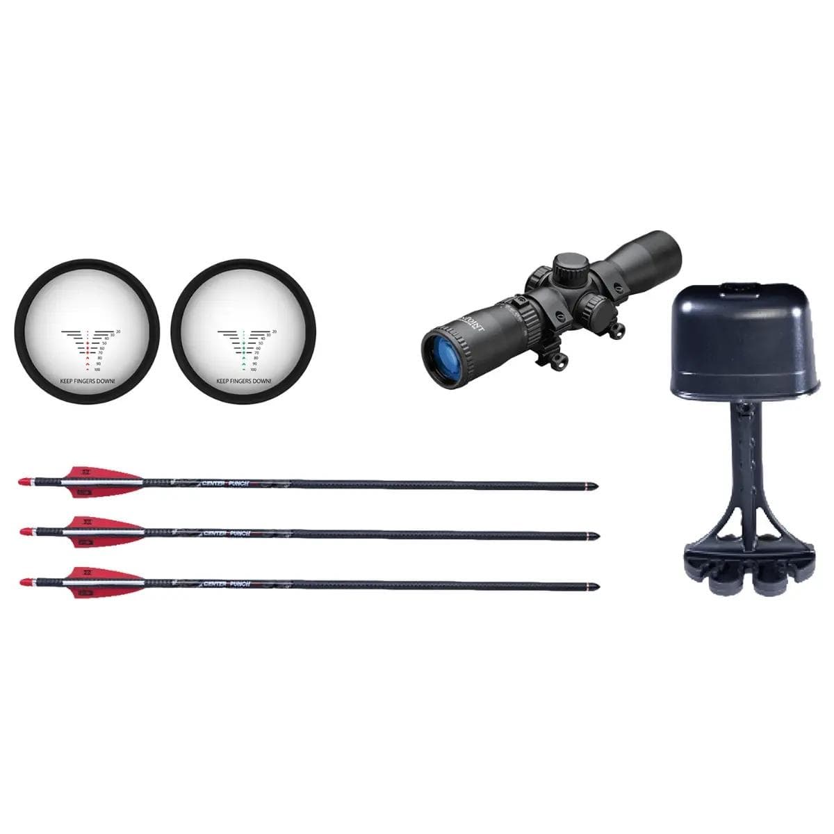 Tenpoint TX 28 Crossbow ACUslide MAXX RangeMaster 100 Black Scope