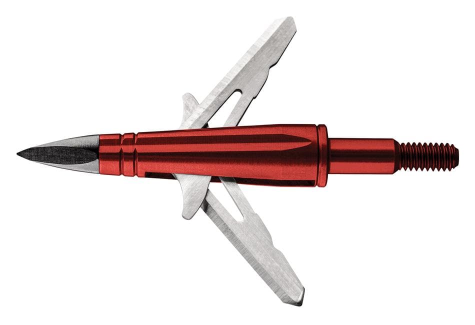 Ten Point EVO-X CenterPunch Broadhead (Rear Deploying) Red 3/pk