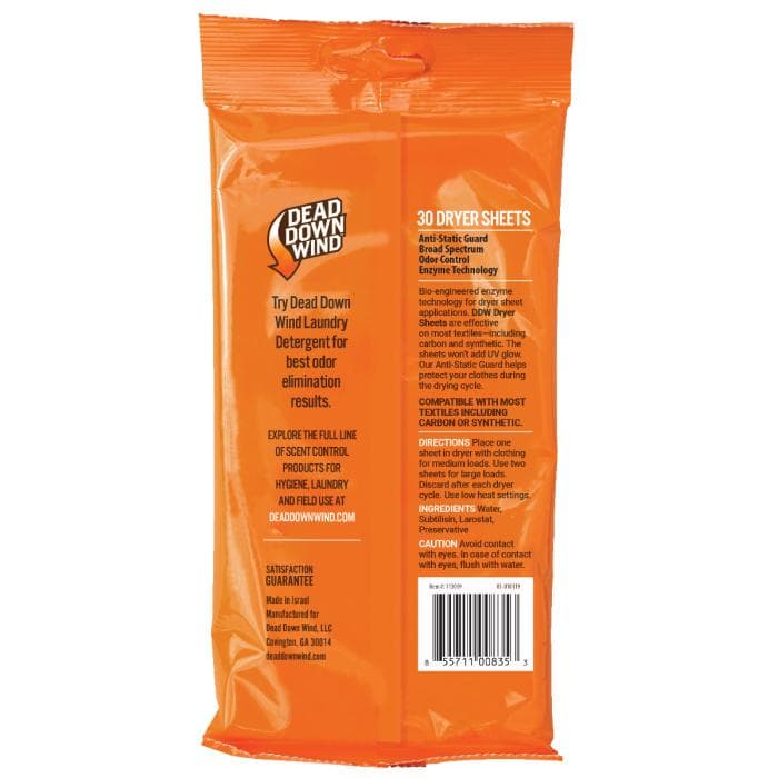 Dead Down Wind Dryer Sheets Value Pack 30/ct