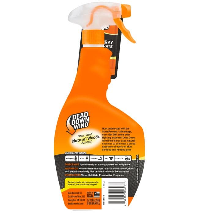 Dead Down Wind Field Spray & Pac-it Refill Combo - 64 oz Total