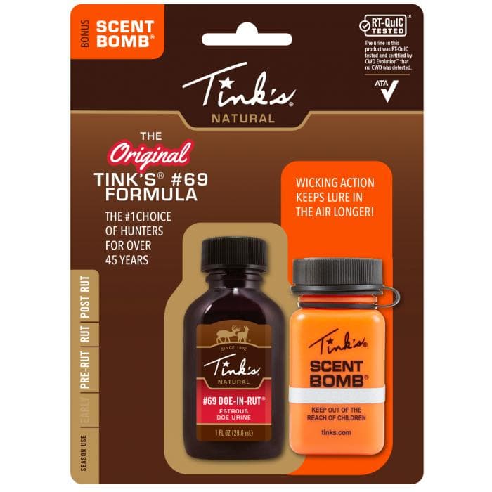 Tink's #69 Plastic Squeeze Bottle w/Scent Bomb - 1oz