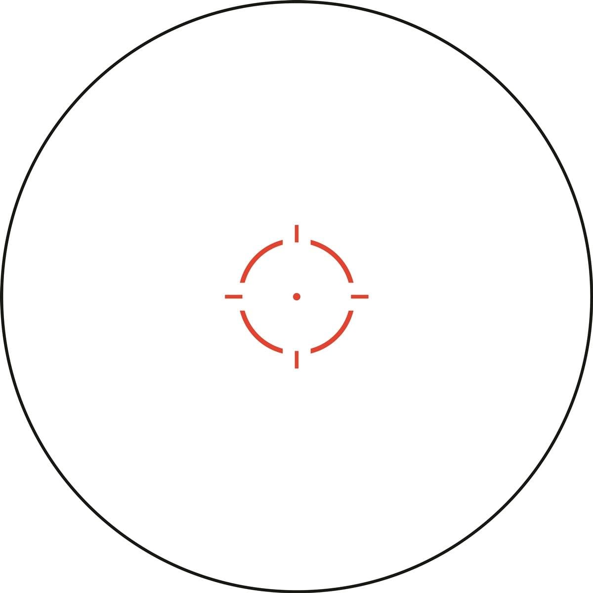 Trijicon 1x25 MRO HD 68 MOA Reticle w/ 2.0 MOA Dot; Lower 1/3 Co-Witness AC32069
