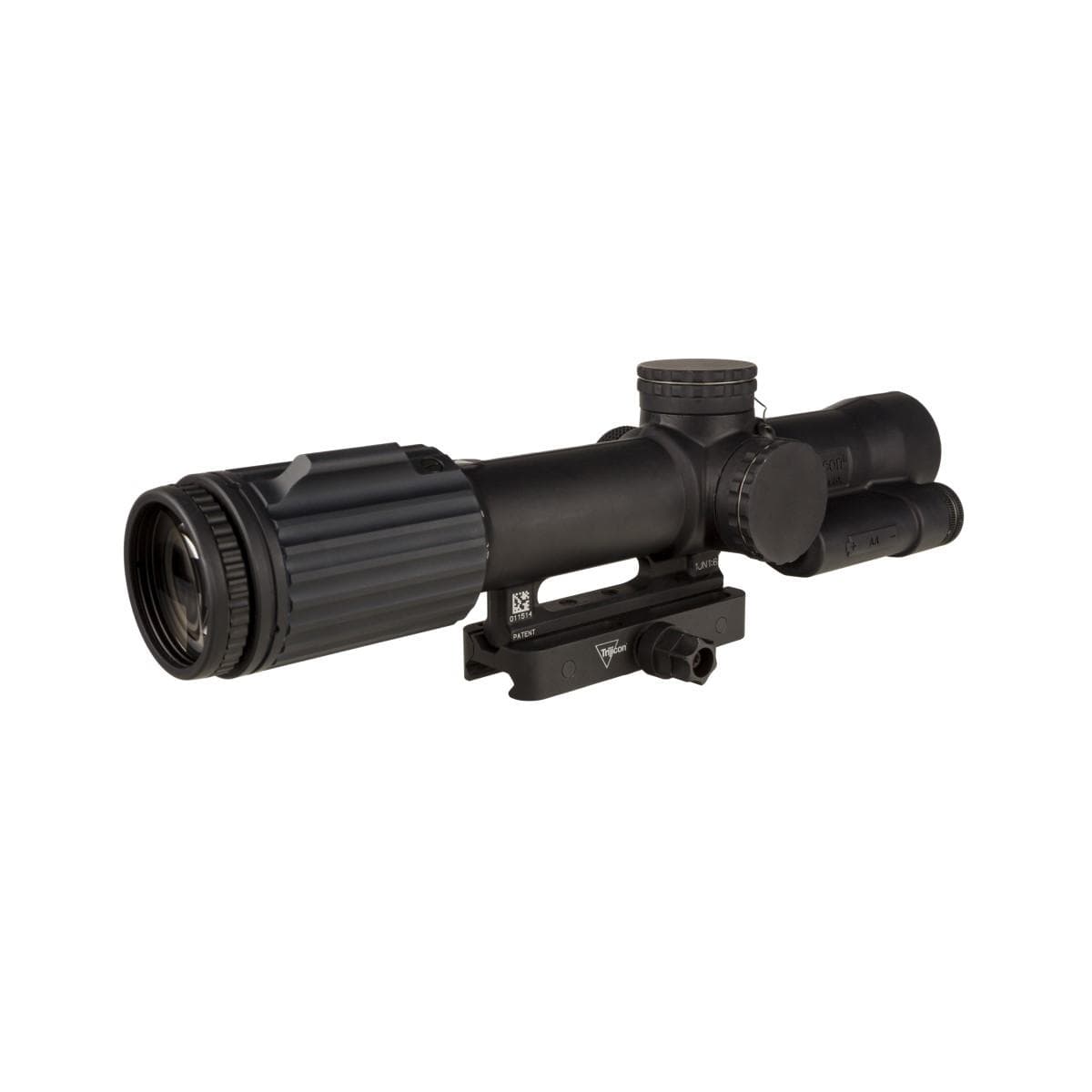Trijicon VCOG 1-8x28 Rifle Scope FFP Red MRAD Crosshair Dot Reticle Illuminated Black w/ Mount