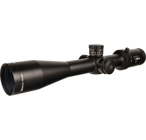 Trijicon Credo HX 2.5-15x42 (SFP) 30mm Rifle Scope w/Red MOA Center Dot Exposed Elev Adj w Return to Zero