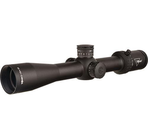 Trijicon Credo 2-10x36 (FFP) 30mm Rifle Scope w/Red MOA Precision Tree Exposed Elev Adj w Return to Zero
