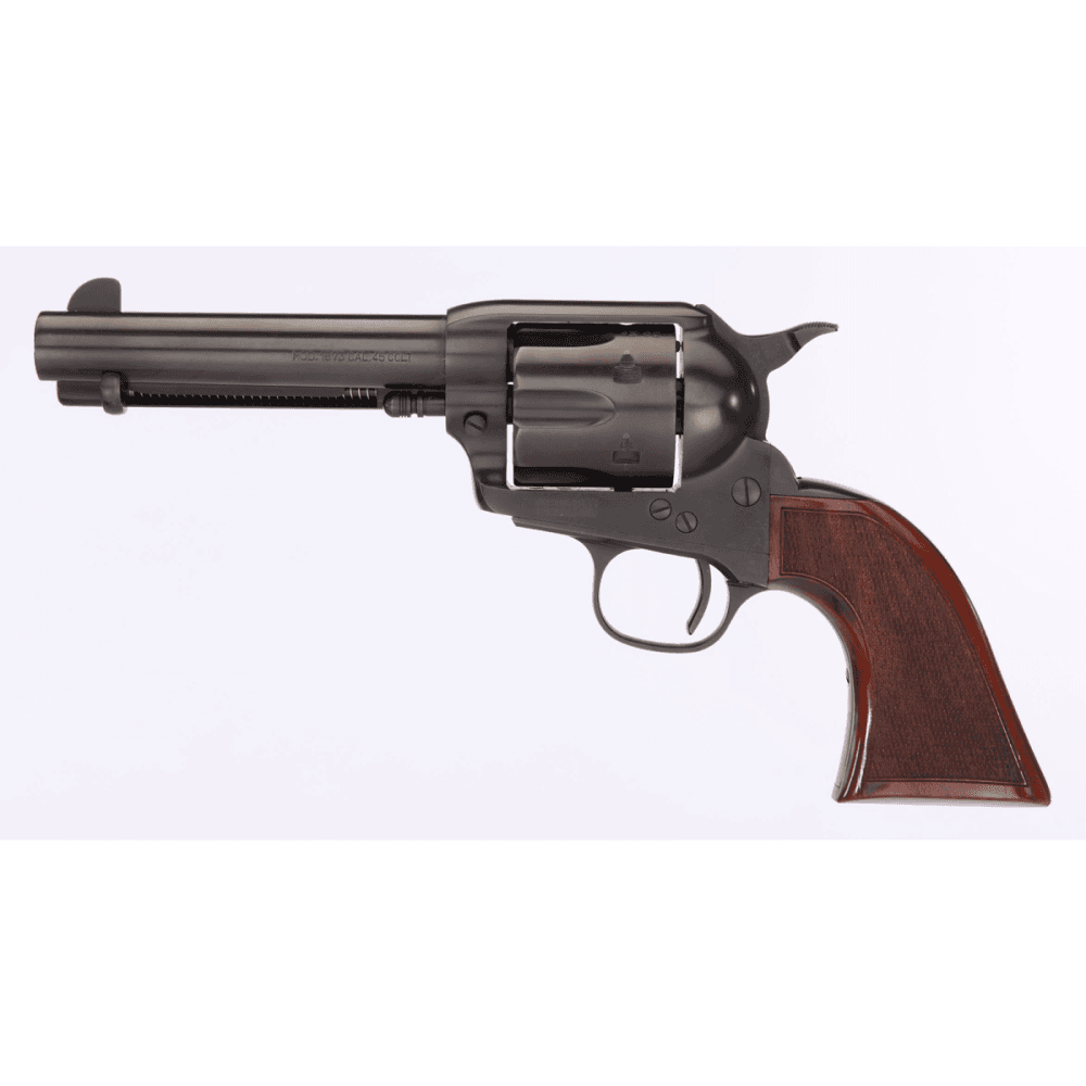 Taylor's Runnin Iron Black Rock Handgun .45 Colt 6rd Capacity 4.75" Barrel Black with Walnut Tuned