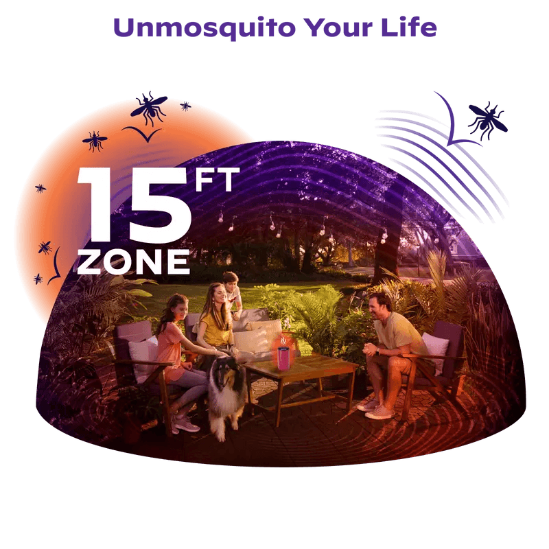 Thermacell Patio Shield Mosquito Repeller Magenta