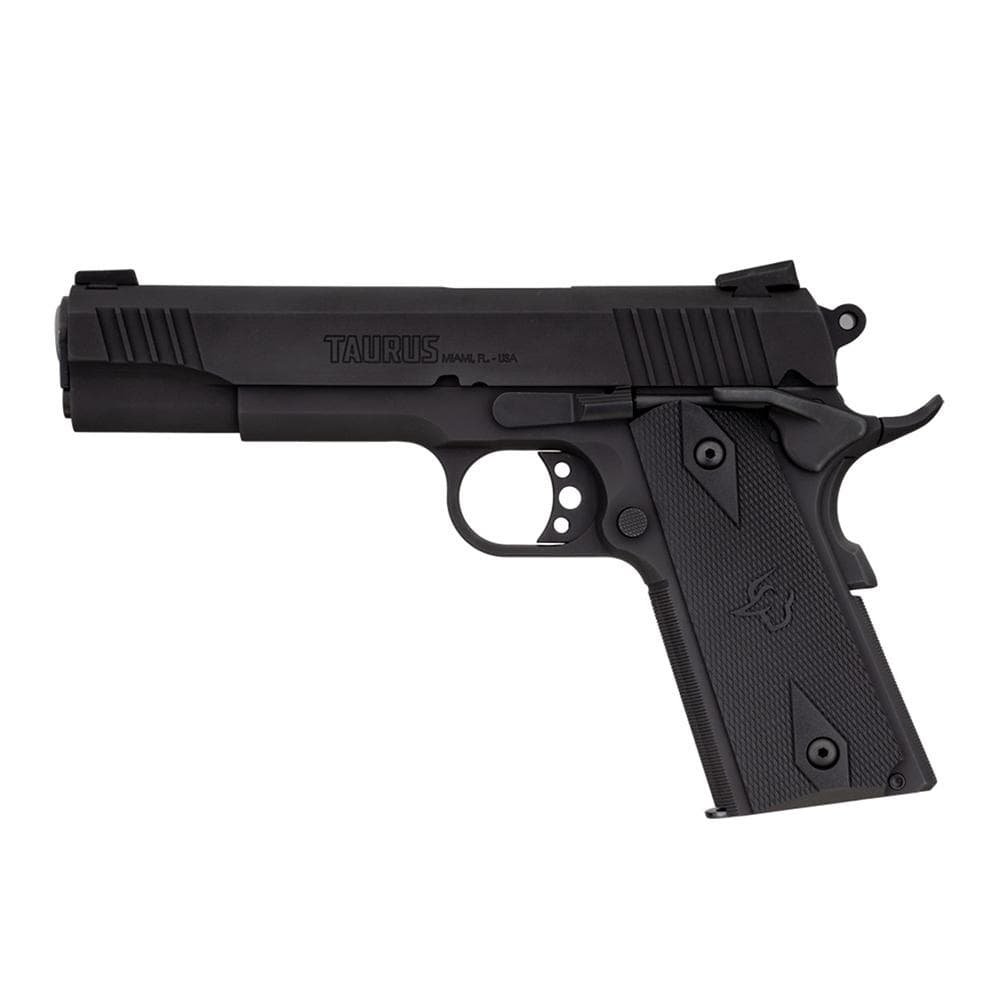 Taurus 1911 Handgun 9mm Luger 9rd Magazine 5" Barrel Black
