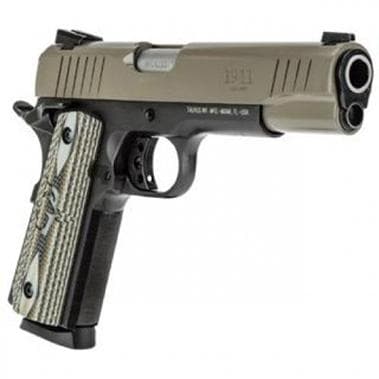 Taurus 1911 Cerakote Sand Handgun .45 ACP 8rd Magazine 5" Barrel VZ Grip
