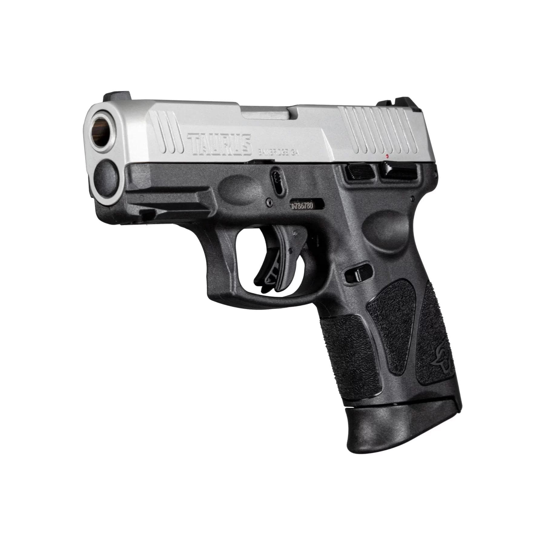 Taurus G3C Handgun 9mm Luger 12rd Magazines(2) 3.26'' Barrel Stainless Slide/Black Grip