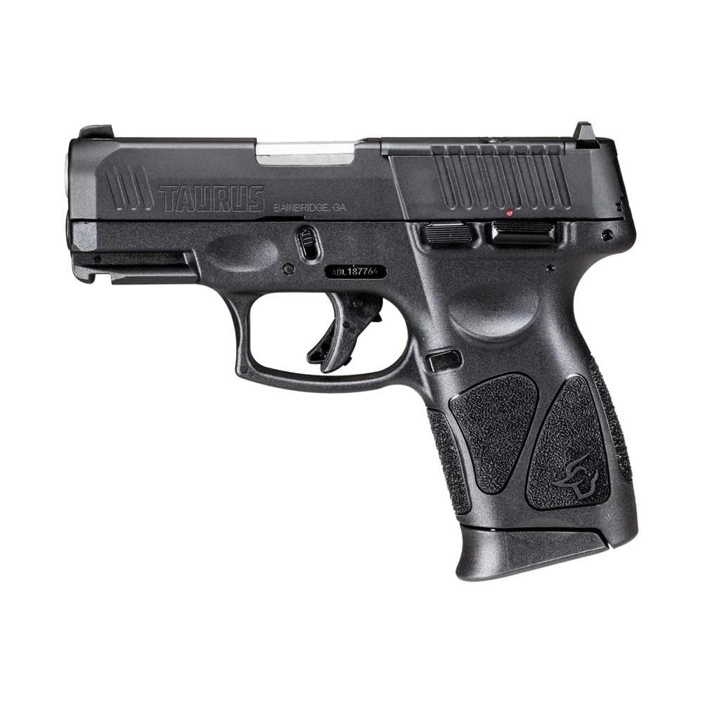 Taurus G3C T.O.R.O. Handgun 9mm Luger 10rd Magazines 3.2" Barrel Optic Ready Black Finish