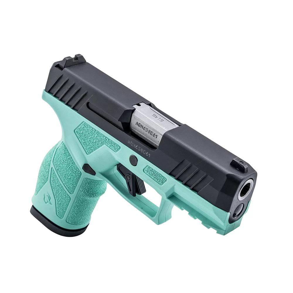 Taurus GX2 Handgun 9mm Luger 13rd Magazines (2) 3.38" Barrel Cyan Frame/Black Slide