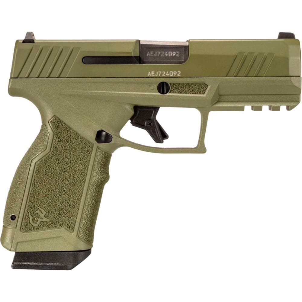 Taurus GX4 Carry Handgun 9mm Luger 10rd Magazines (2) 3.7" Barrel Green