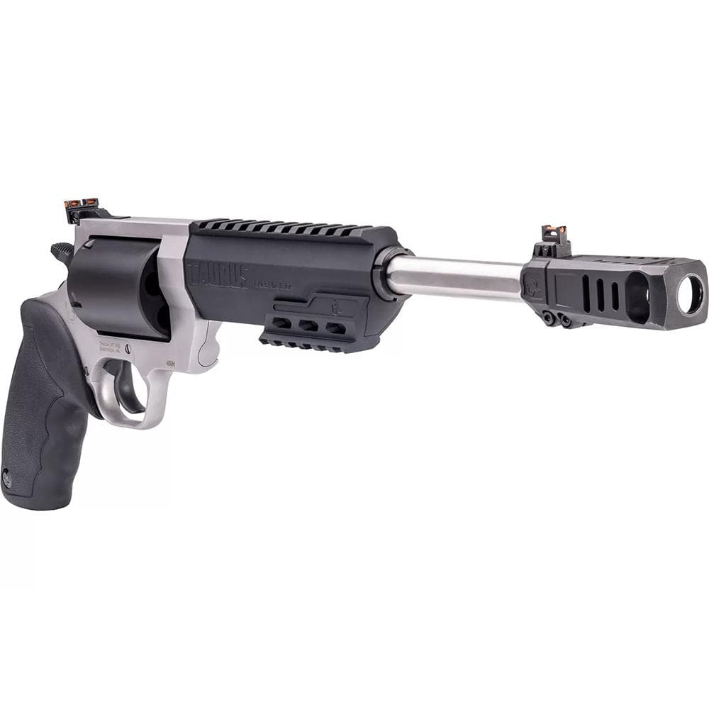 Taurus Raging Hunter 460 S&W Magnum Two Tone 5 Round Capacity 10.5" Barrel Black Grip