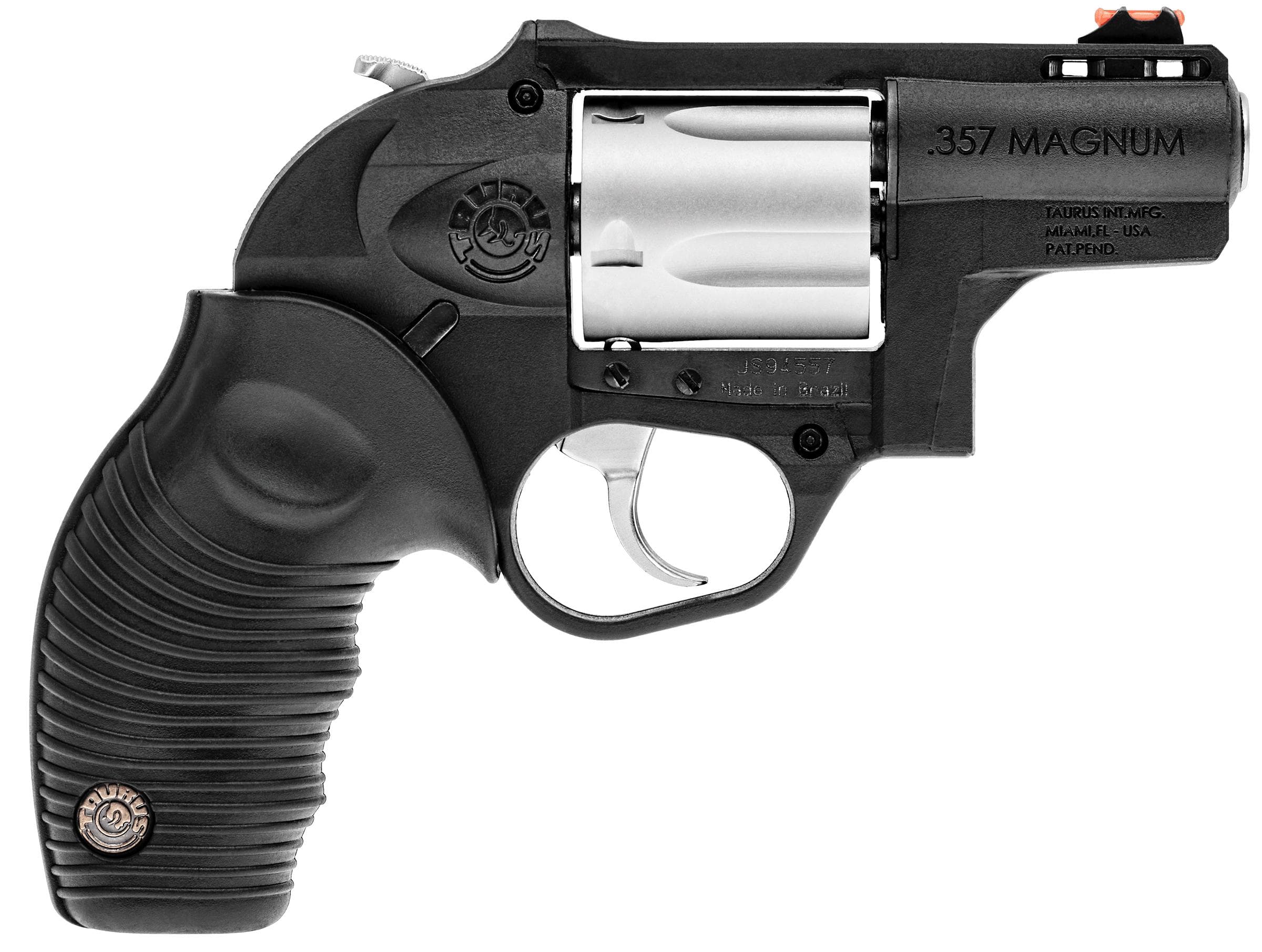 Taurus 605 Protector Black Polymer Handgun .357 Mag 5rd Capacity 2" Barrel Stainless Cylinder