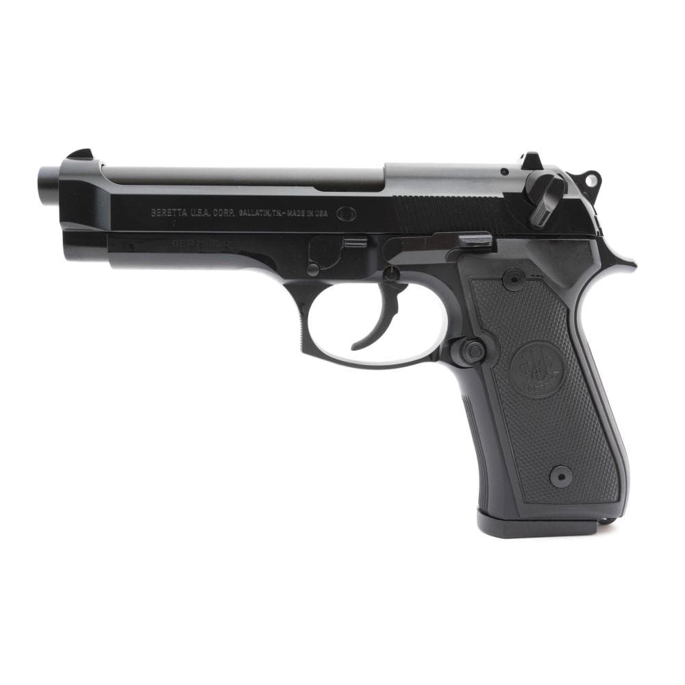 Beretta 92FS Handgun 9mm Luger 10rd Magazines (3) 4.9" Barrel Black