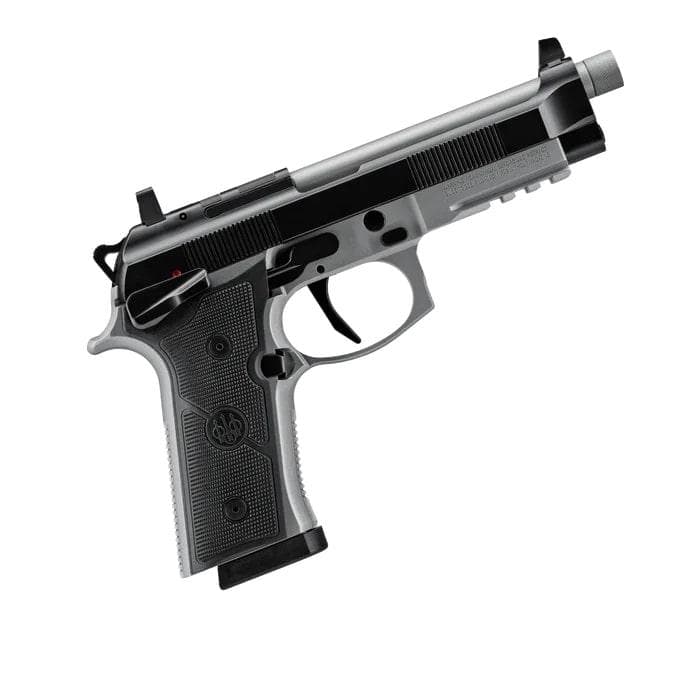 Beretta 92XI SAO Tactical Handgun 9mm Luger 10rd Magazine 5.1" Barrel Black and Silver