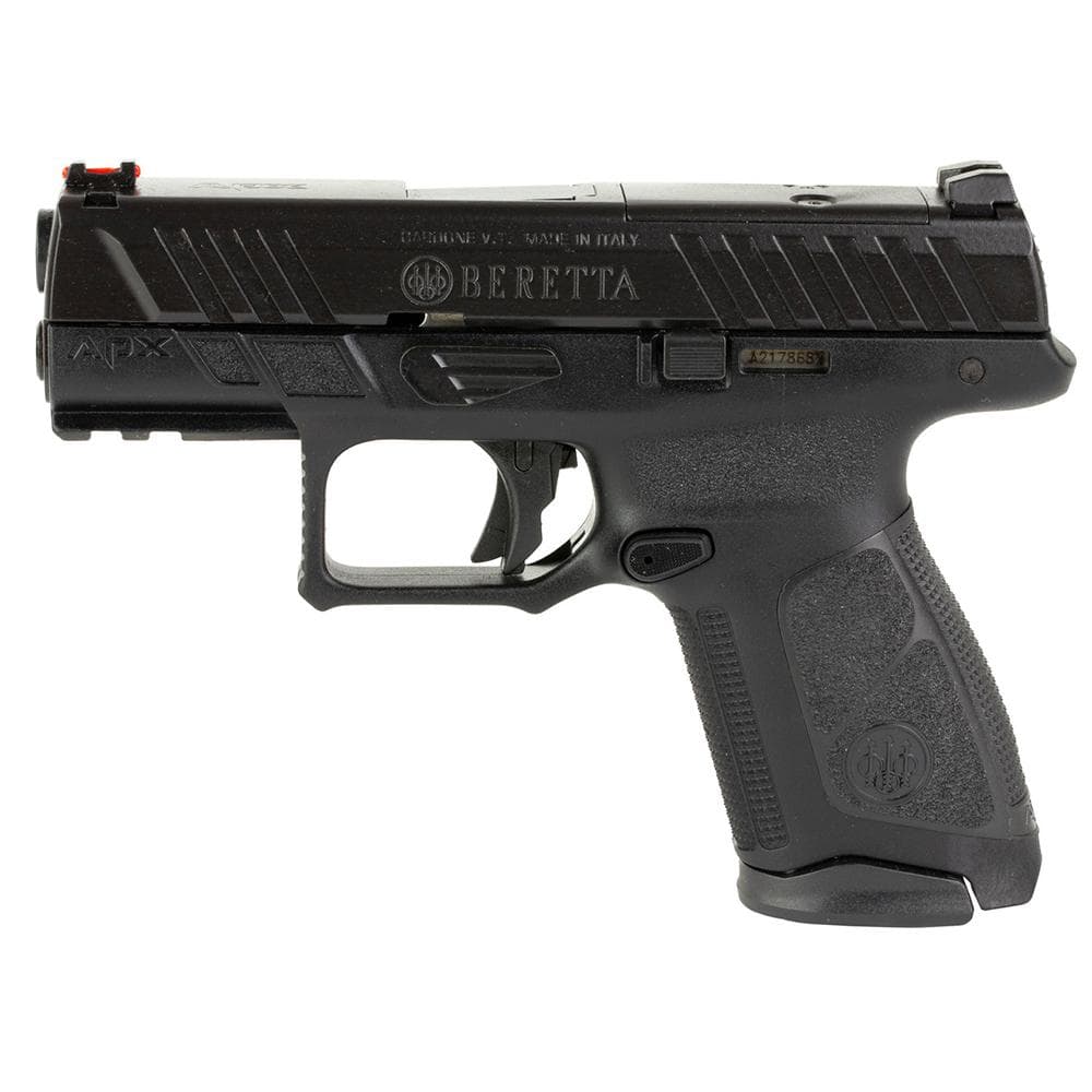 Beretta APX-A1 Compact Handgun 9mm Luger 15rd Magazines (2) 3.7" Barrel Black