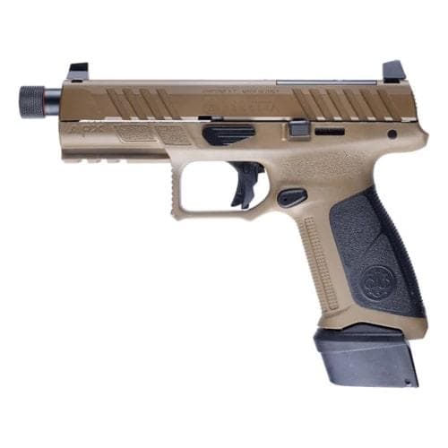 Beretta APX-A1 Full Tactical FDE Handgun 9mm Luger 21rd Magazines(3) 4.8" Threaded Barrel Optic Ready