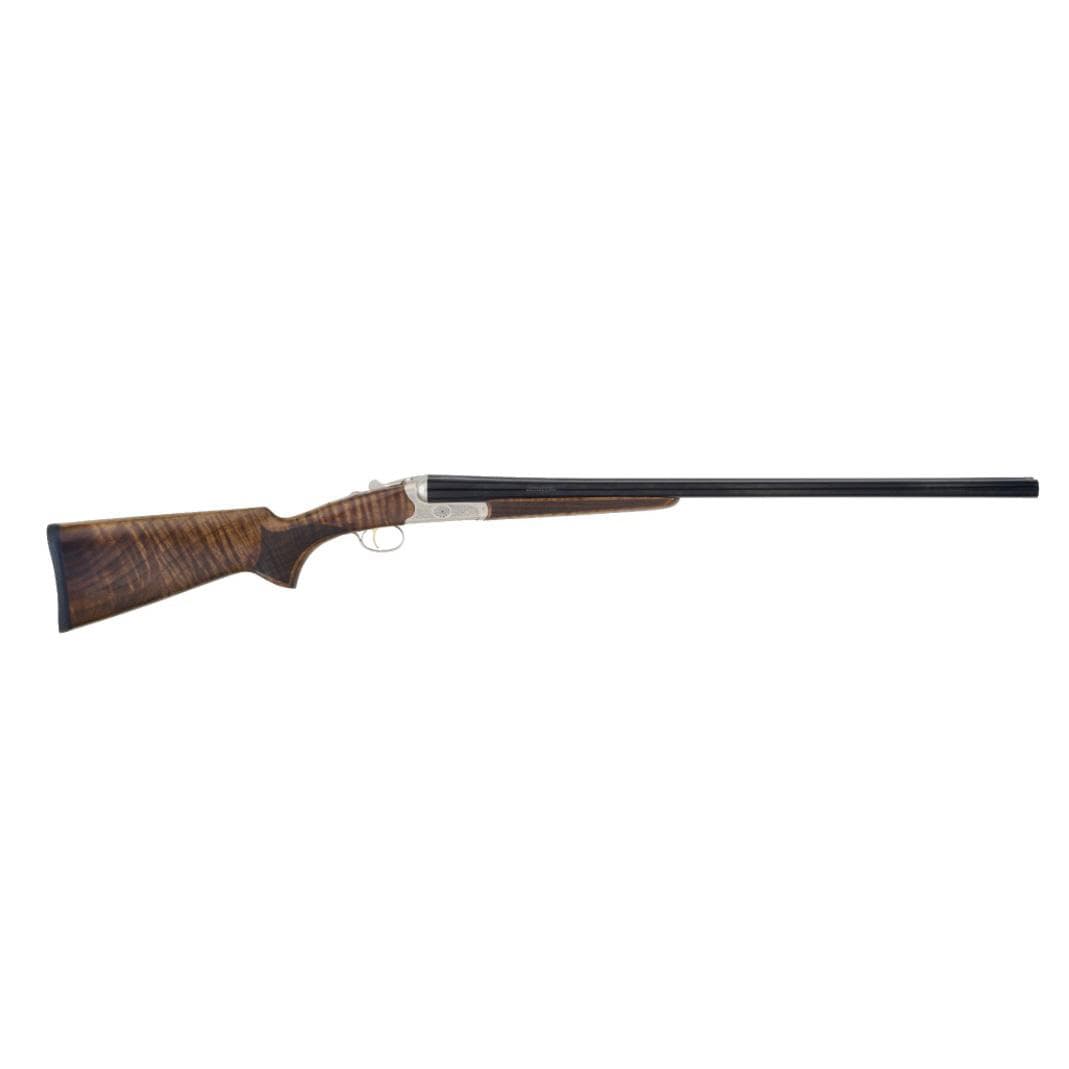 Tristar Bristol SXS Shotgun 28ga 2-3/4" Chamber 28" Barrel Silver Receiver Walnut Stock 5 Choke Tubes
