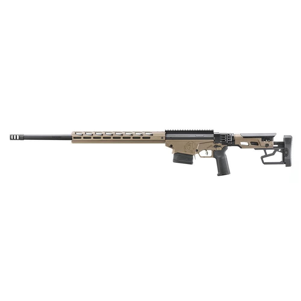Ruger Precision Bolt Action Rifle Bronze 308 Win 10rd Magazines(2) 20" Threaded Barrel Smoked Bronze Cerakote
