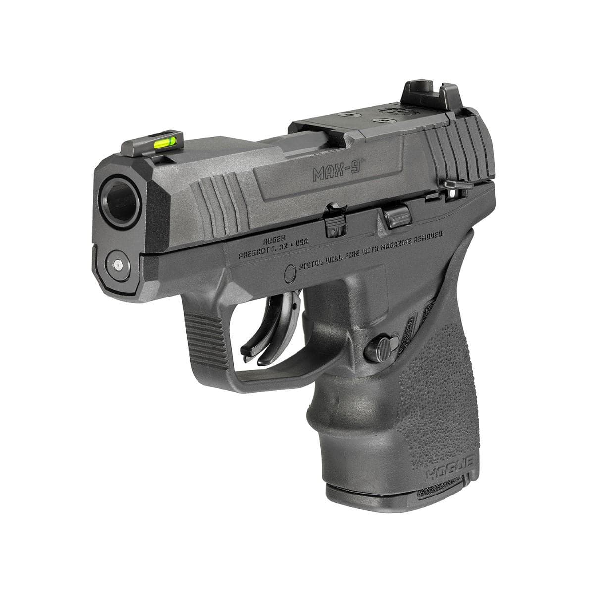 Ruger Max-9 Handgun 9mm Luger 10rd Magazine 3.2" Barrel Black