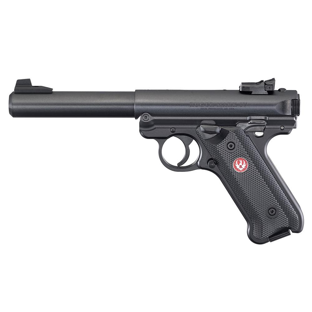 Ruger Mark IV Target Handgun .22 LR 10rd Magazines(2) 5.5" Barrel Adjustable CA Compliant