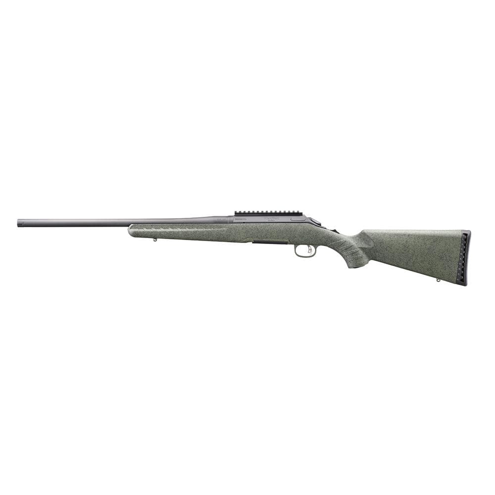 Glenfield Model A Bolt Action Rifle 243 Win 4rd Capacity 20" Threaded Barrel Moss Green Splatter Stock