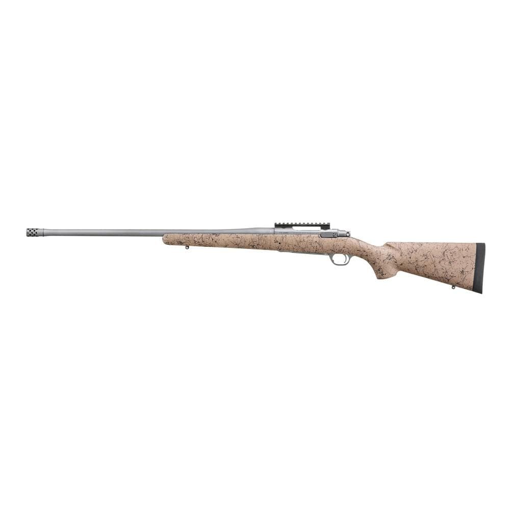 Ruger Hawkeye FTW Hunter Rifle 6.5 PRC 4rd Magazine 24" Barrel Tan and Black Speckled