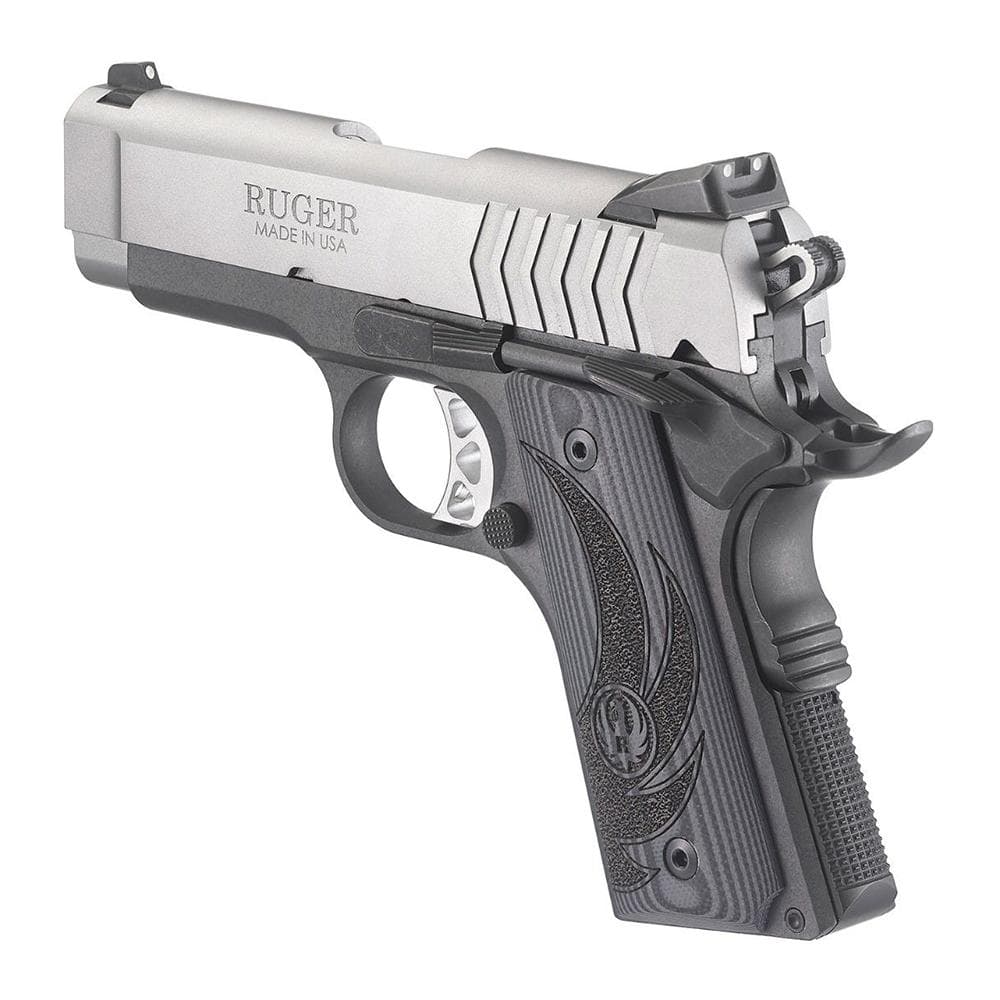 Ruger SR1911 Handgun 9mm Luger 8rd Magazine 3.6" Barrel Black