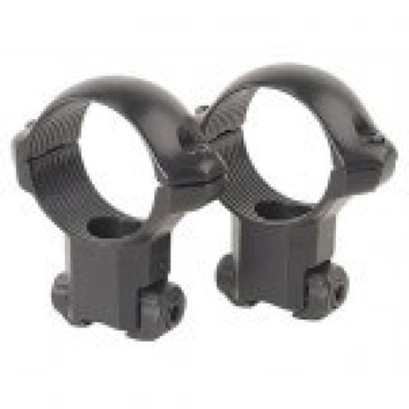Ruger M77 2-Piece Steel Scope Rings 5B/6B 1" High - Matte Blued