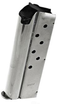 Ruger Officer Style SR1911 Stainless Steel Magazine 9mm Luger 7/rd