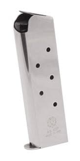 Ruger SR1911 Officer-Style Handgun Magazine .45 ACP Stainless Steel 7/rd