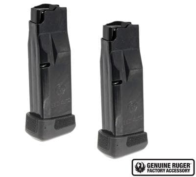 Ruger LCP MAX 380 Handgun Magazine Black .380 ACP 12/rd 2 Pack