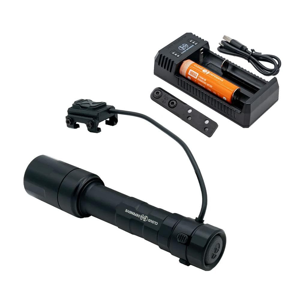 Cloud Defensive Rein Rifle Weapon Light 1250 Lumen Black