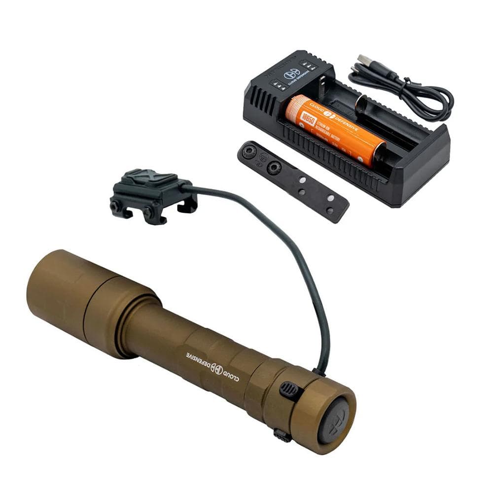 Cloud Defensive Rein Rifle Weapon Light 1250 Lumen FDE