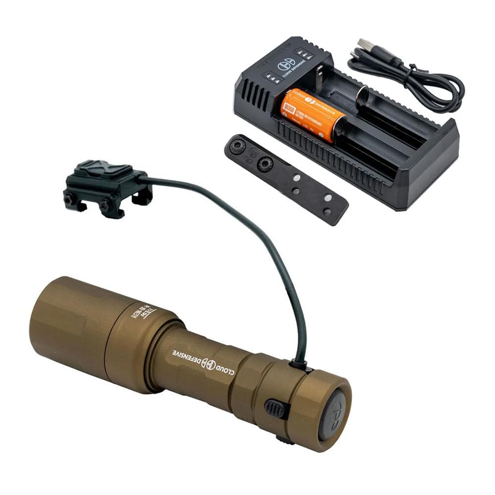 Cloud Defensive Rein Micro Rifle Weapon Light 1000 Lumen FDE